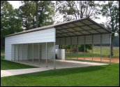 Norphlet Arkansas Utility Carports and Combo Carports
