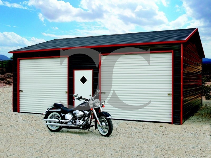 Garage | Boxed Eave Roof | 22W x 26L x 9H | Side Entry Garage Garage | Boxed Eave Roof | 22W x 26L x 9H | Side Entry Garage